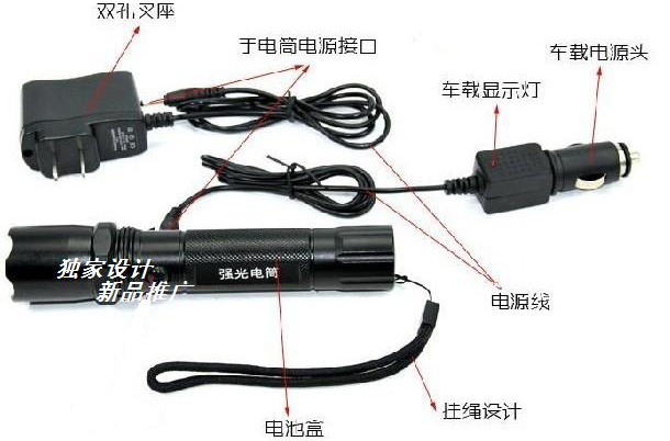 捍衛(wèi)者2000型車(chē)載電棍充電筒電擊器
